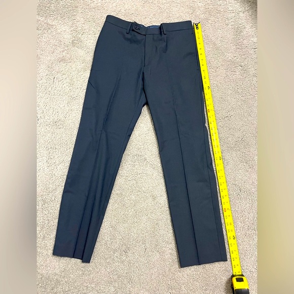 38S 2Pc Suit Men's Navy Blue William Rast Blazer & Pants - Picture 12 of 15